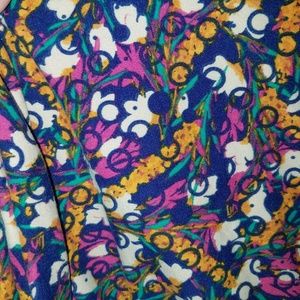 Rare Lularoe hidden unicorn leggings tall curvy‎